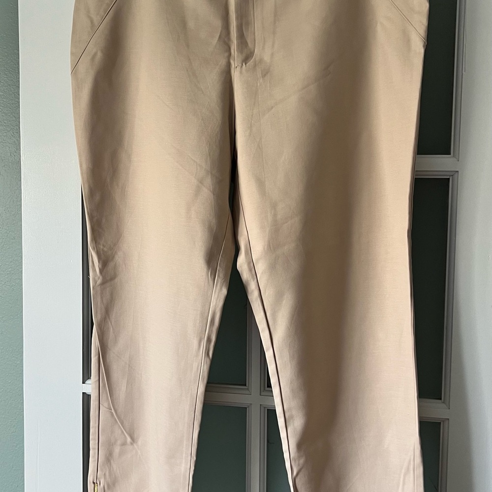 New Calvin Klein Women’s Beige Pants Size 14